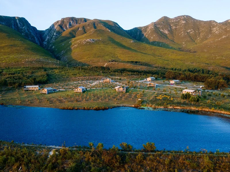 Glampingtent Hermanus in Zuid-Afrika