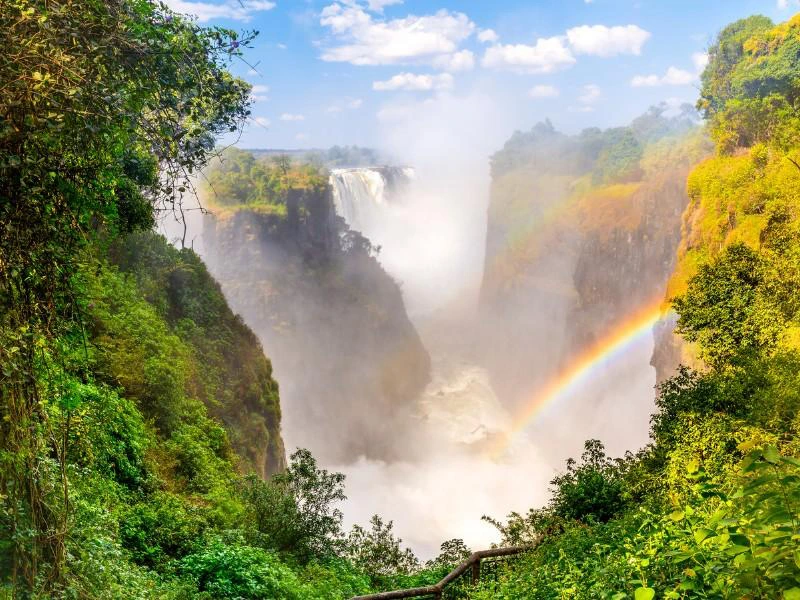 Victoria Falls - Waterfall - Rainbow