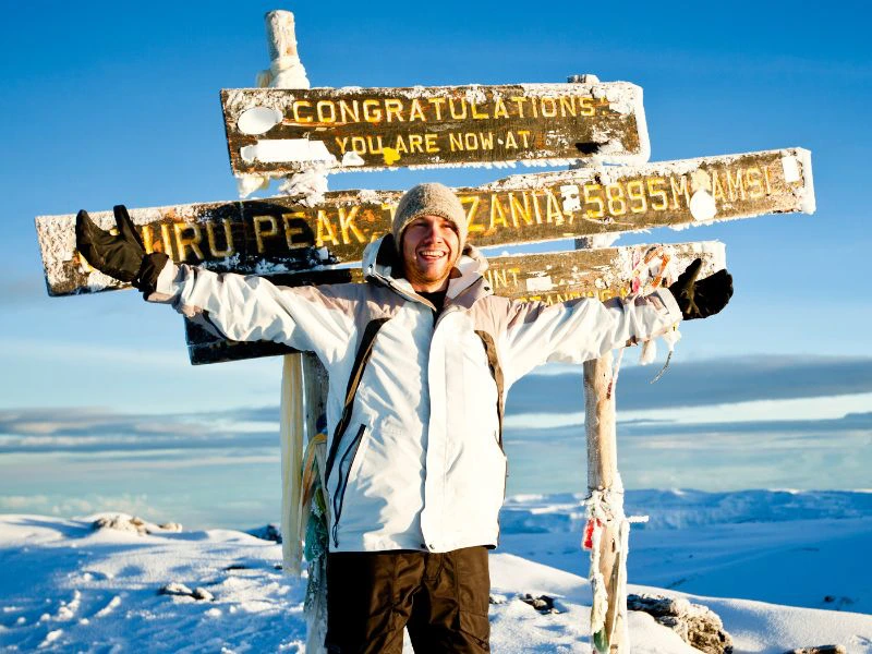 Tanzania Kilimanjaro top