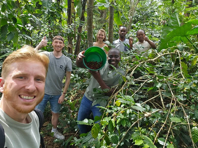 koffietour in Tanzania Kilimanjaro