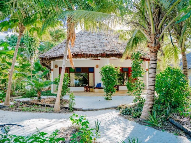 beach resort op Zanzibar
