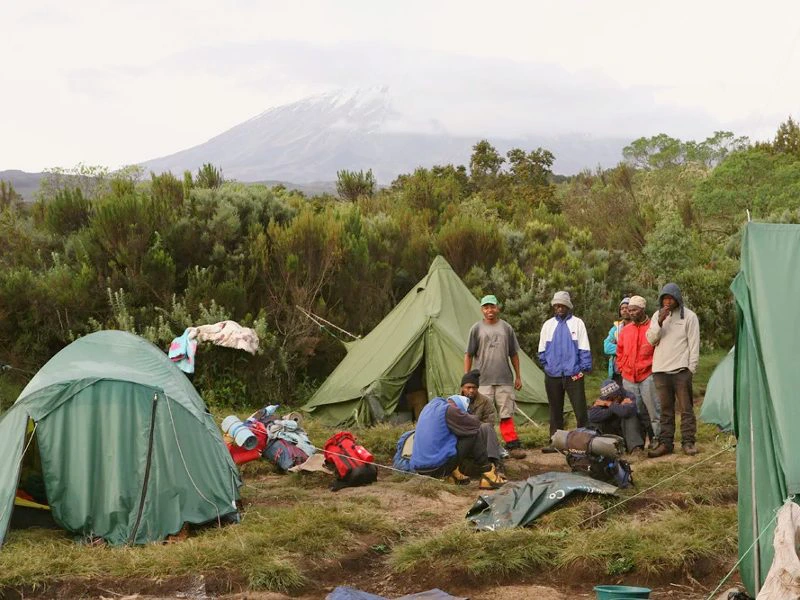 kamperen kilimanjaro