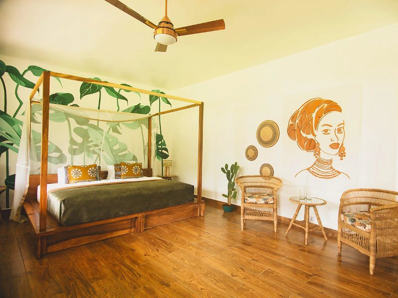 Tanzania Kilimanjaro - lodge kamer