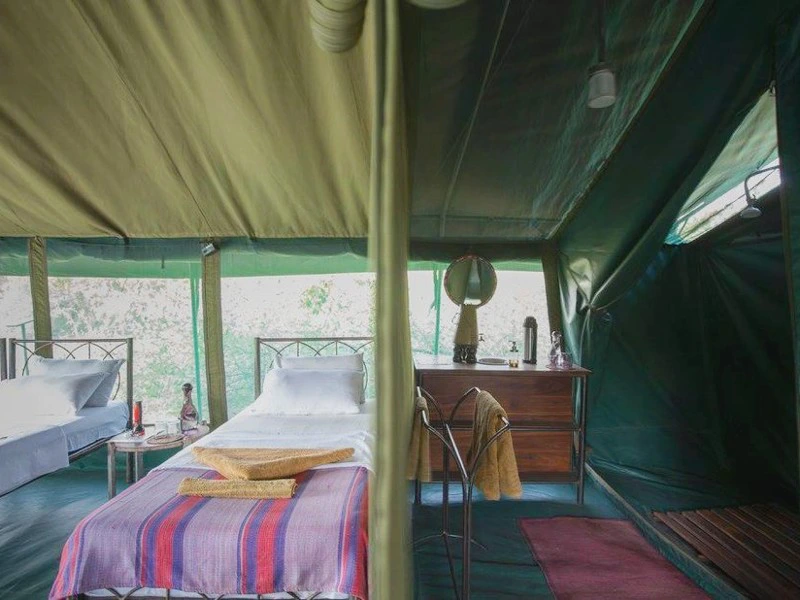 lake Natron - slaapkamer