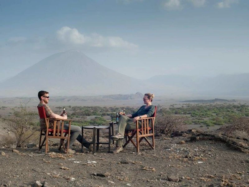 lake Natron - camp