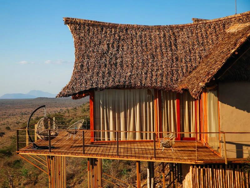 Kenia Tsavo lodge