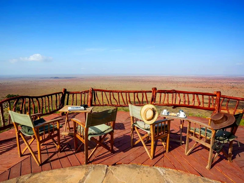 Kenia Tsavo lodge
