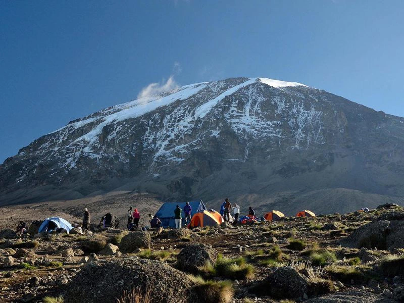 mt. Meru - camp