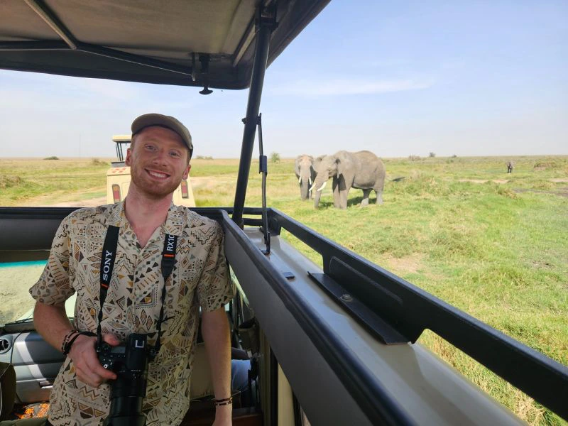 Op safari in Tanzania