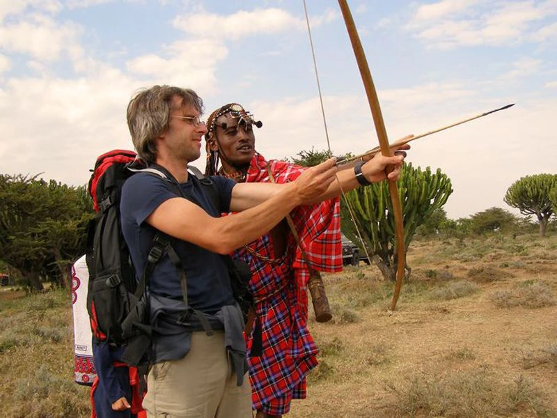 Activiteit in Maji Moto