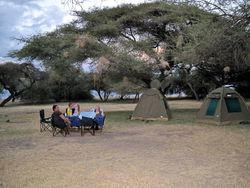 Camping in Tanzania