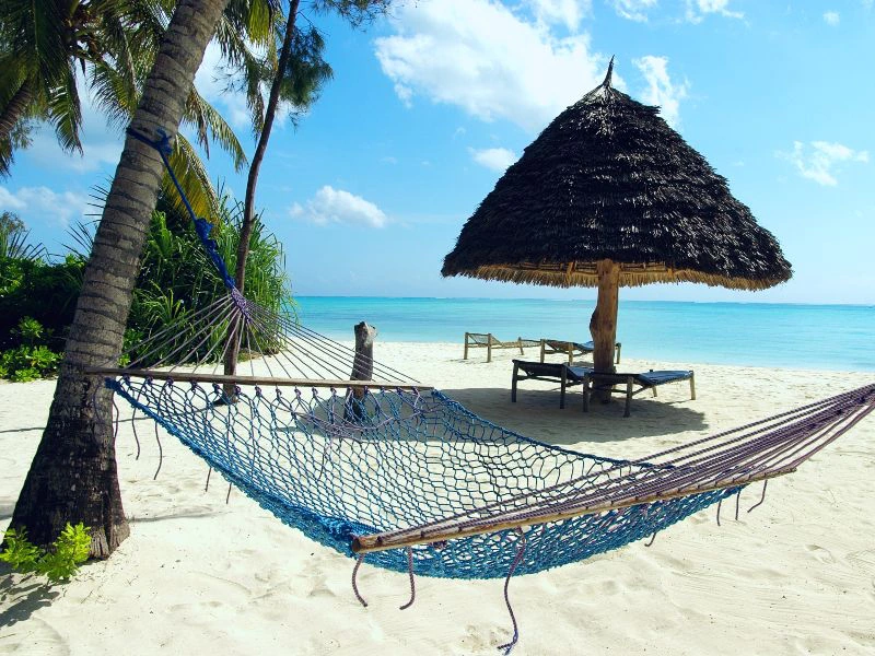 Strand op Zanzibar