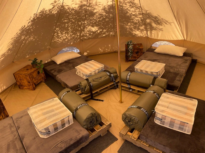 Kangaroo Island glamping tent