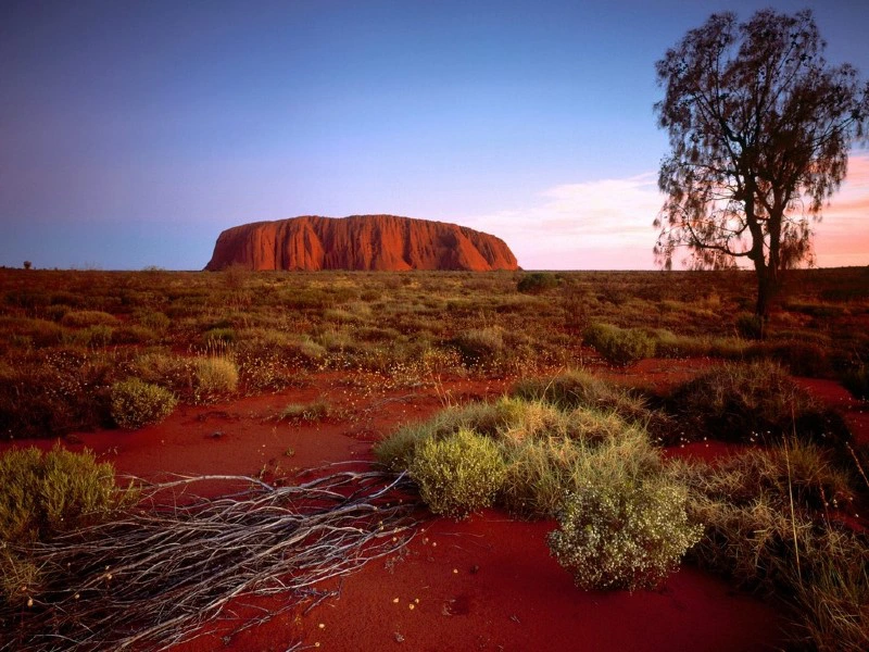 Uluru rock