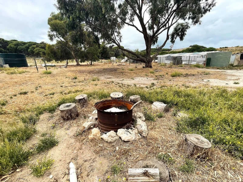 Kangaroo Island kampvuurplaats