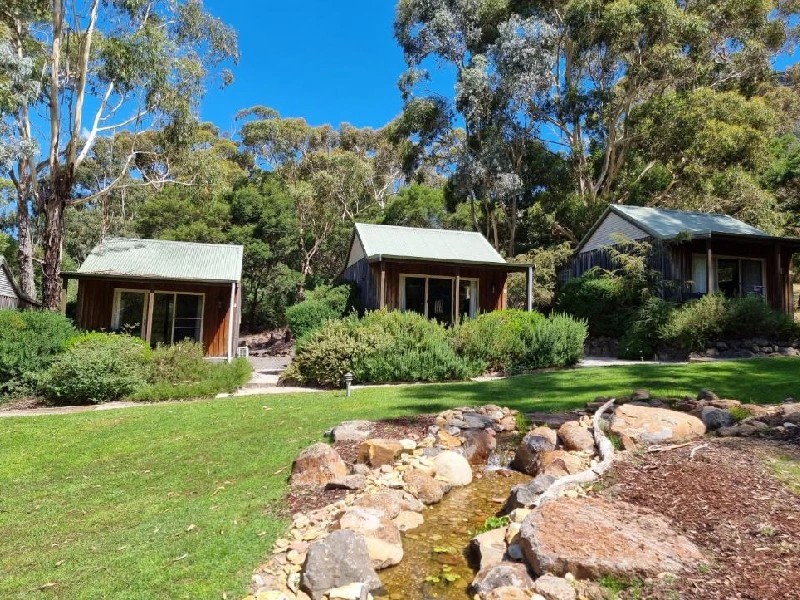 Ligging van hotel Halls Gap