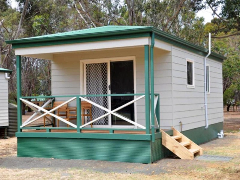 Kangaroo Island cabin buitenkant