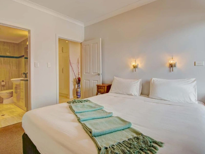 Slaapkamer van hotel in Kangaroo Island