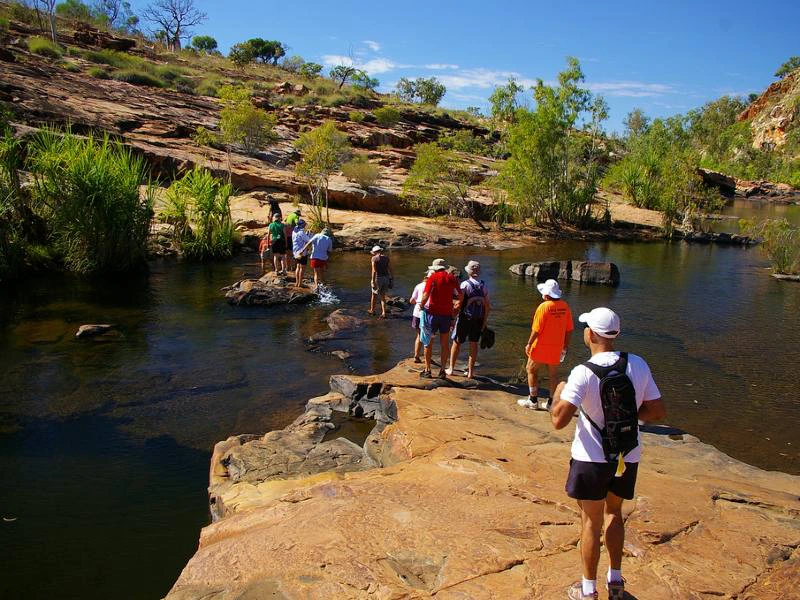wandelen door de Kimberleys