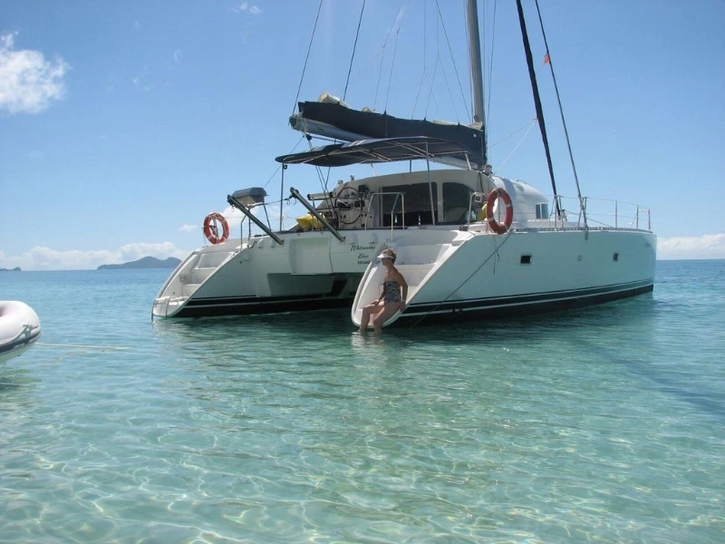 Slapen op een zeilboot bij de Whitsundays