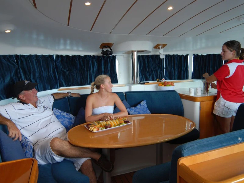 Slapen op een zeilboot bij de Whitsundays