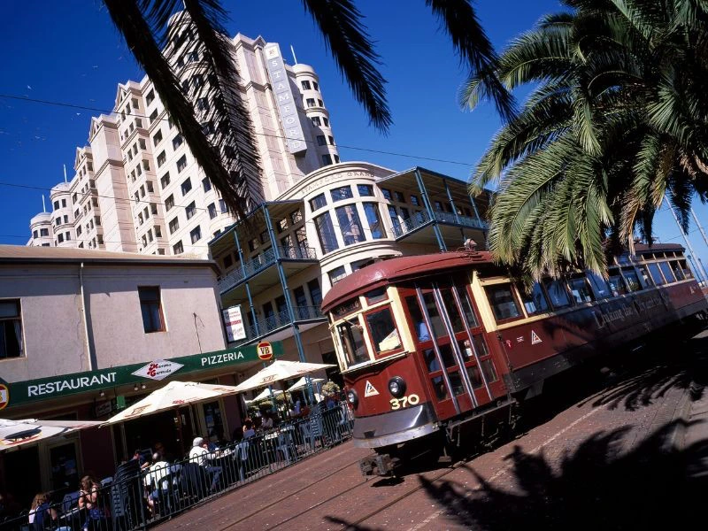 Tram in Adelaide