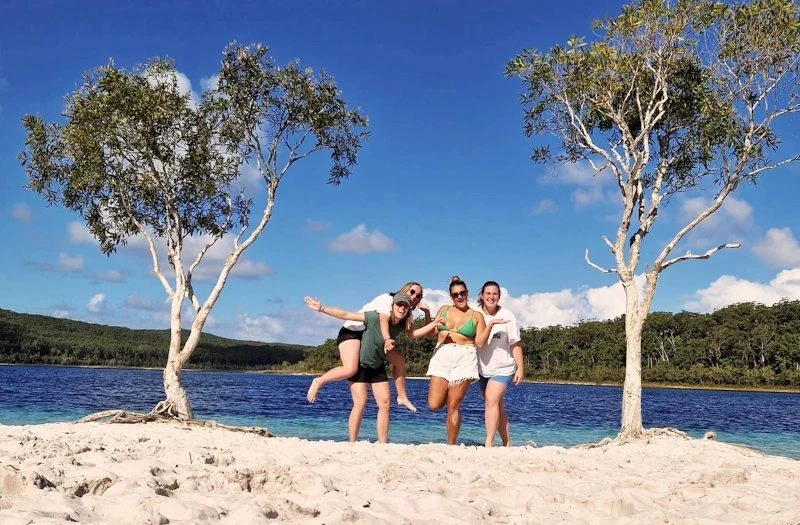 Australië Fraser Island Lake McKenzie