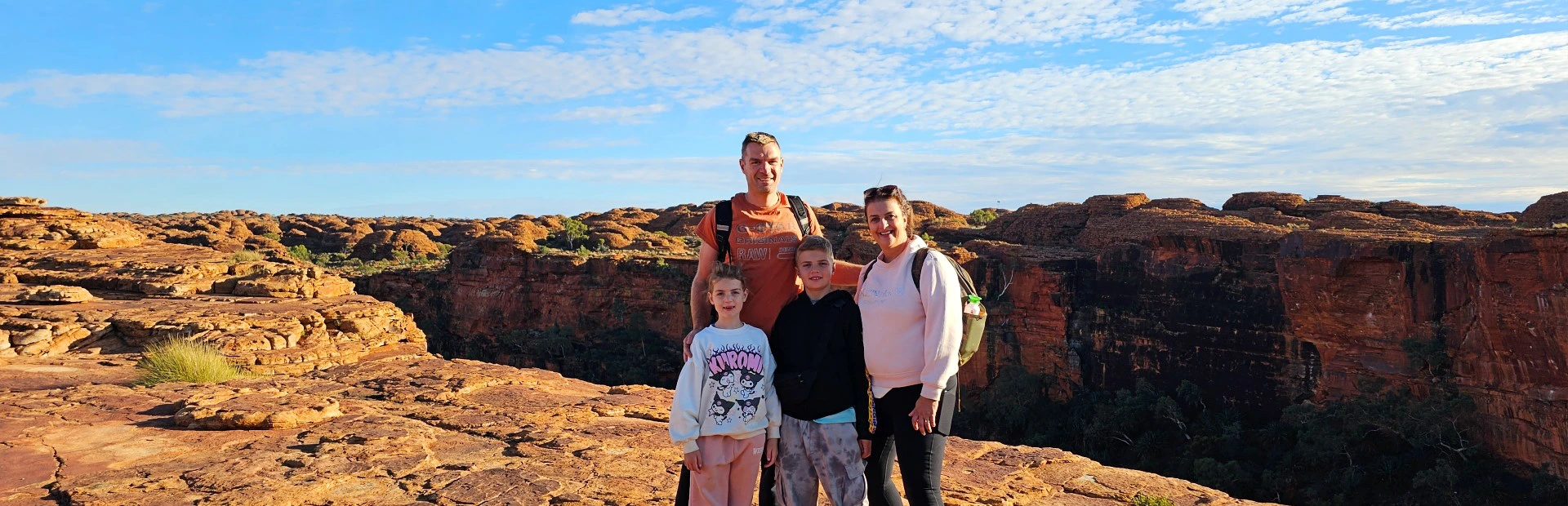 Australië met kinderen - Kings Canyon