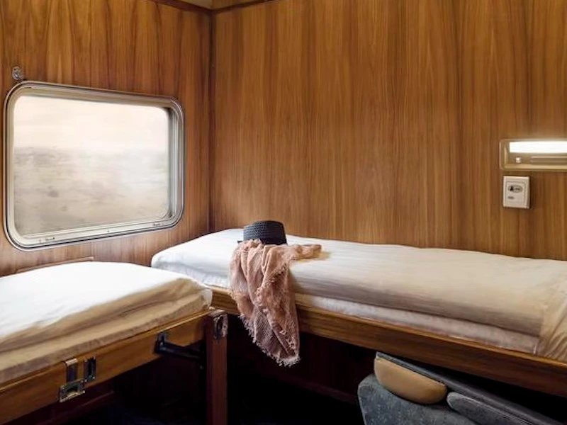 The Ghan bed