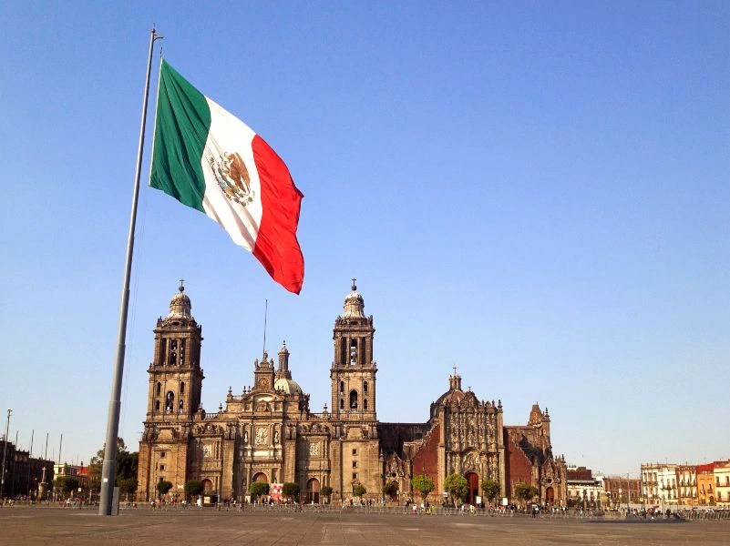 Zocalo in Mexico City