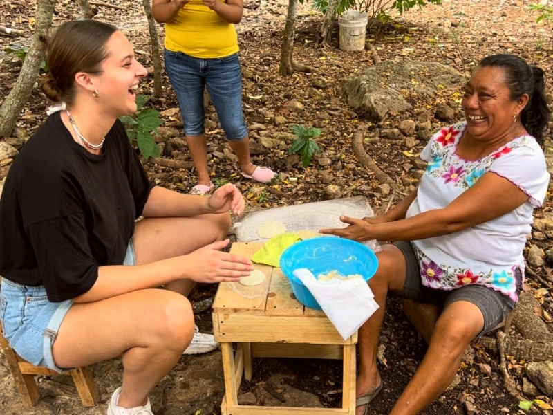Merida eten bij de Maya in Mexico