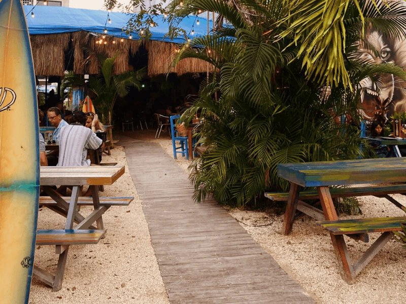 vegetarisch eten bij Zita in Playa del Carmen