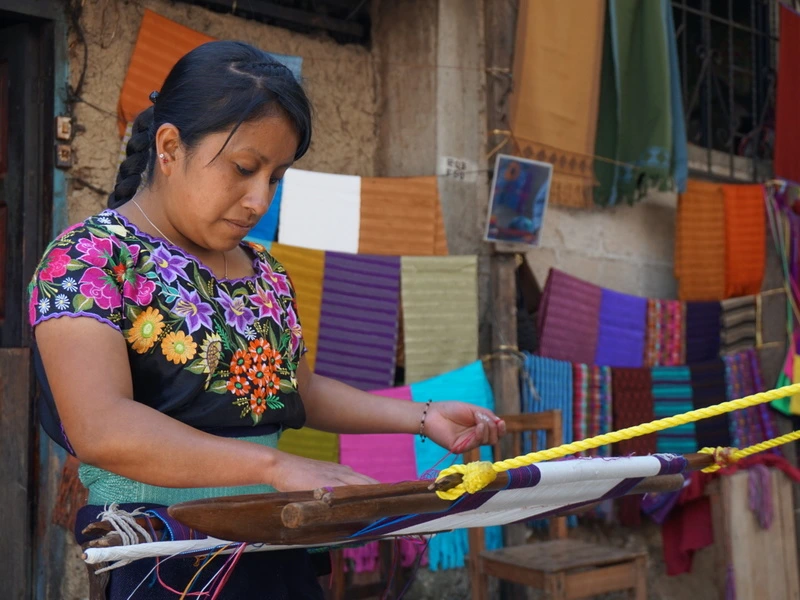 Mexico-San-Cristobal vrouw