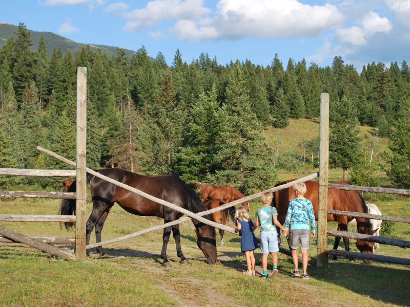 Canada Ranch met kinderen