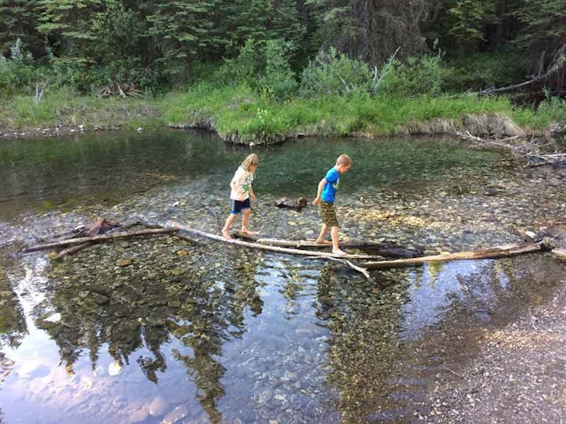 Kananaskis kamperen family