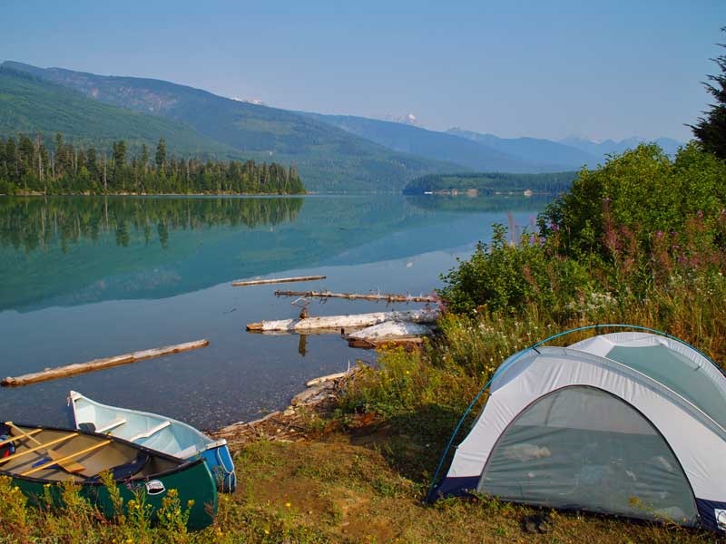 Wildkamperen Canada met kinderen