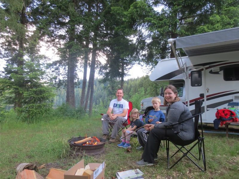 Camper familiereis Canada