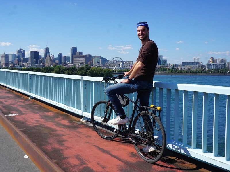 Montreal op de fiets