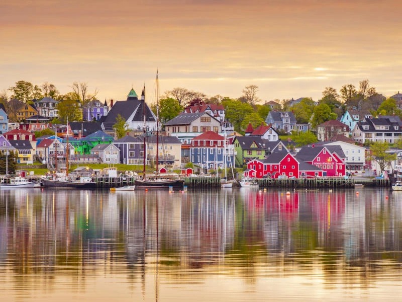 Kleurrijke kuststop in Lunenburg