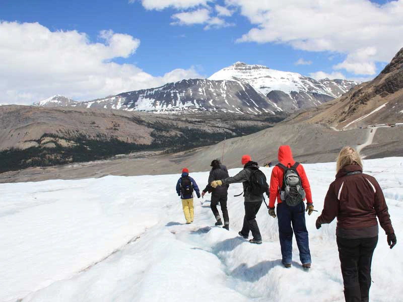 athabasca gletsjer wandeling