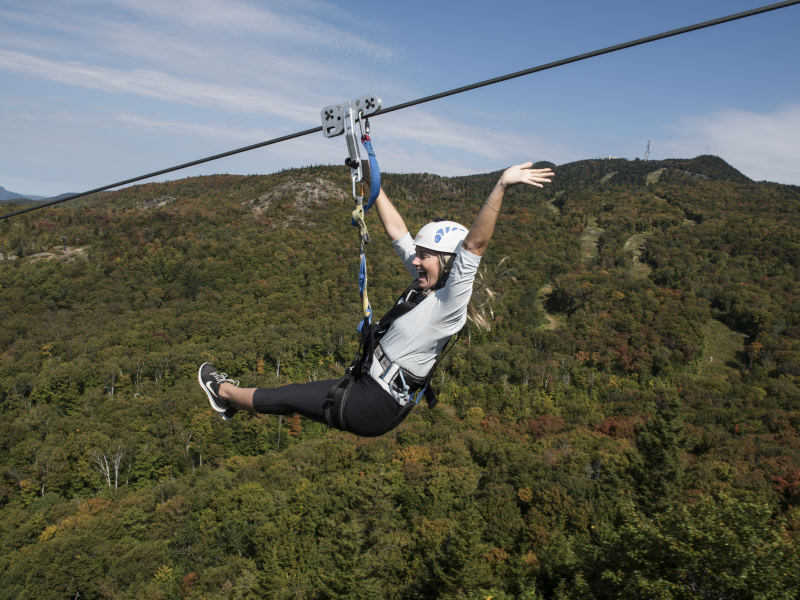 Mont Tremblant National Park zipline