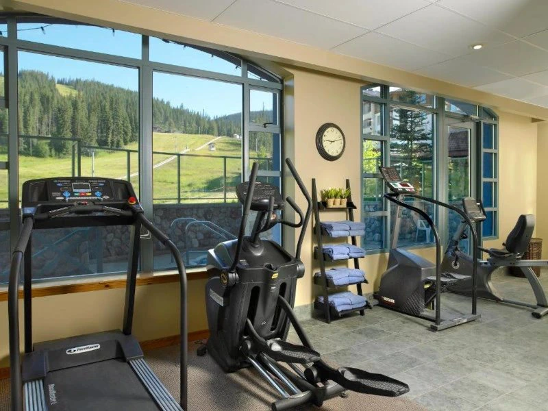 gym hotel sunpeaks