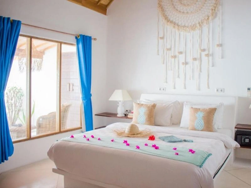 Hotel op Gili Air op de Gili's
