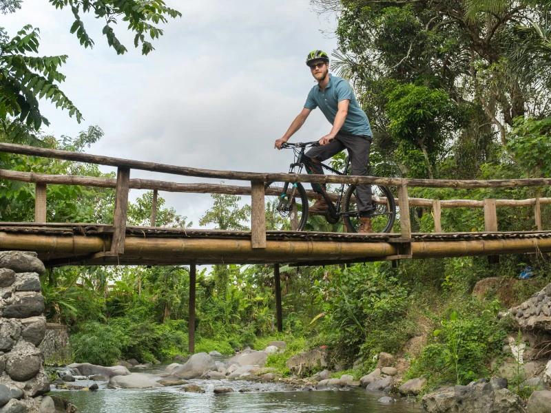 Mountainbiken op Bali