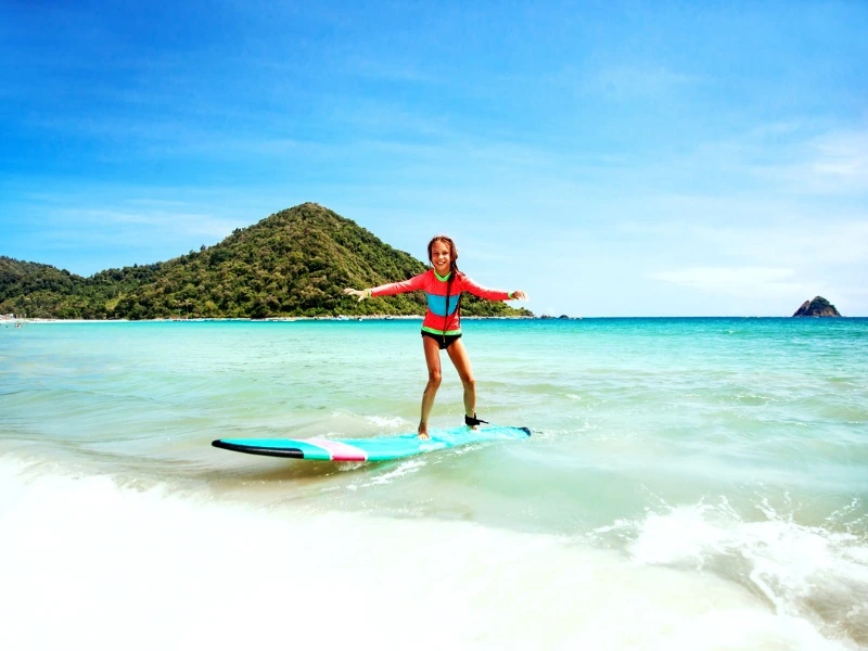 Surfen in Kuta Lombok