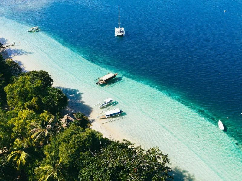 Strandverblijf op Gili Asahan