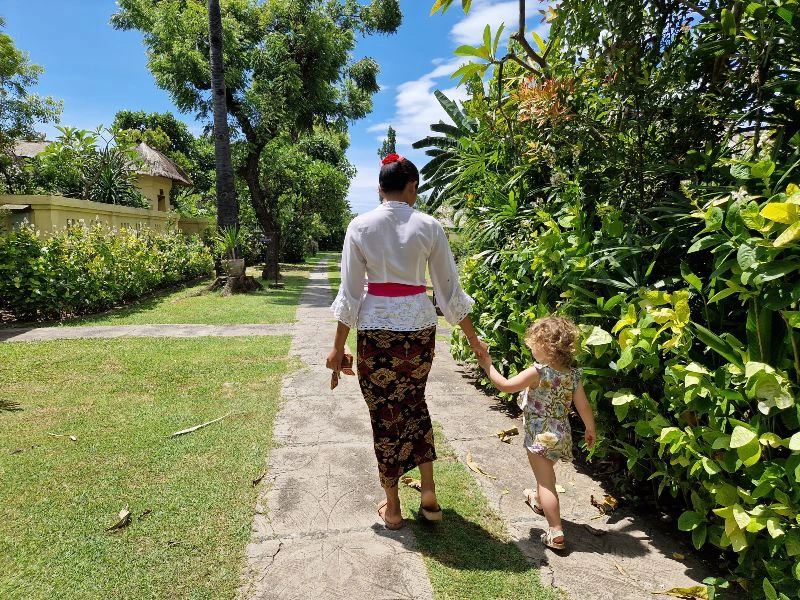 Service bij hotel Pemuteran Bali