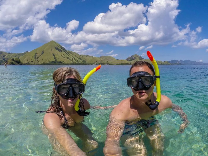 Snorkelen bij Komodo Indonesie
