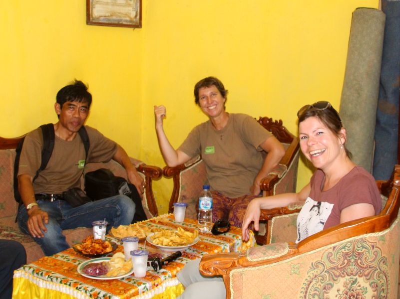 Kampung Medan op Sumatra Indonesie