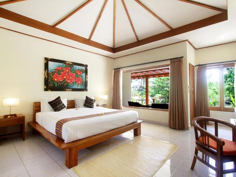 Kamer in je komodo hotel Flores